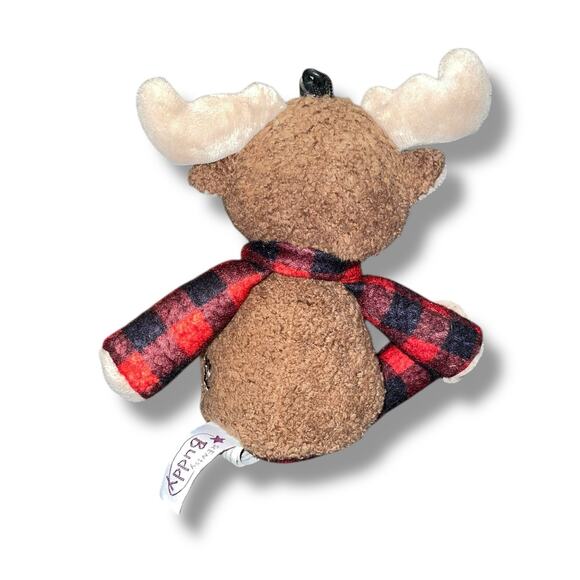 Scentsy Buddy Clip Milford Moose 6" Plush Scented Very Merry Cranberry Backpack - Picture 12 of 13
